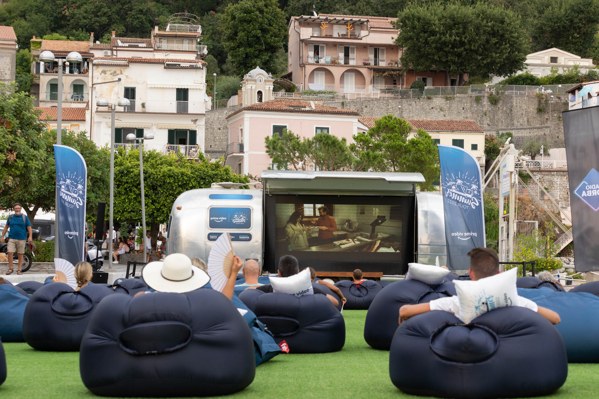 Prime Video open-air cinema in Maratea
