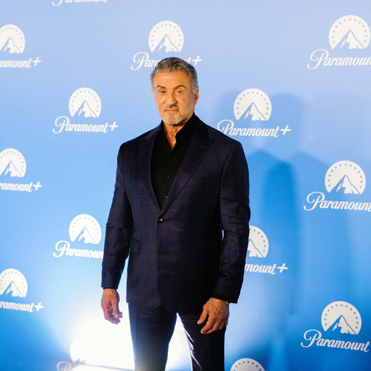 Paramount+, the Italian launch of new streaming service at the Cinecittà Studios in Rome. Sylvester Stallone was the special guest of the night
